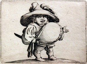 Varie Figure Gobbi door Jacques Callot